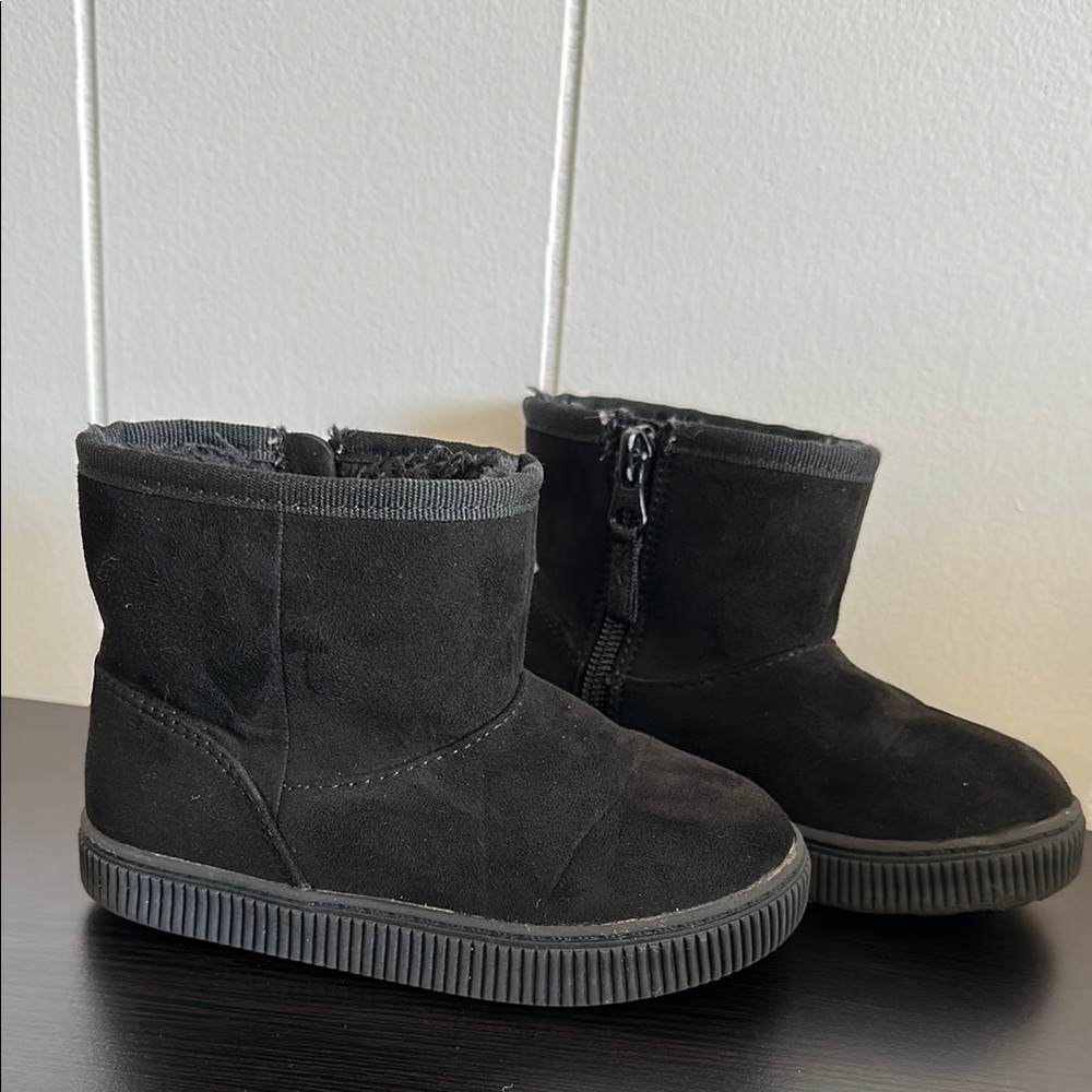 Black Suede Ankle Boots